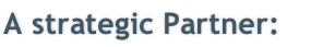 A strategic Partner: